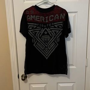 American Fighter Black T-shirt size Medium